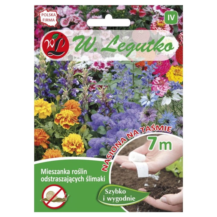 Magok csigák leküzdésére, Legutko, természetes keverék, 7m, nap