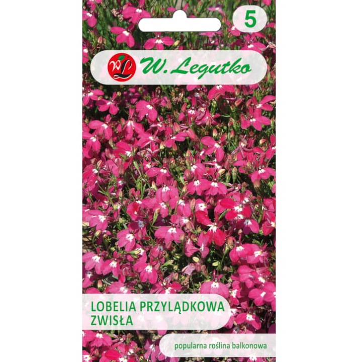Лобелия нос увиснали карминено-червени семена, W. Legutko, 0.1g