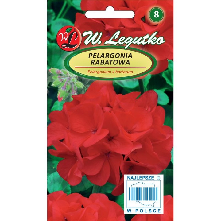 Seminte de gradina, Seminte flori, W. Legutko, rosu, 0.05 g, calitate superioara, seminte premium, seminte de top