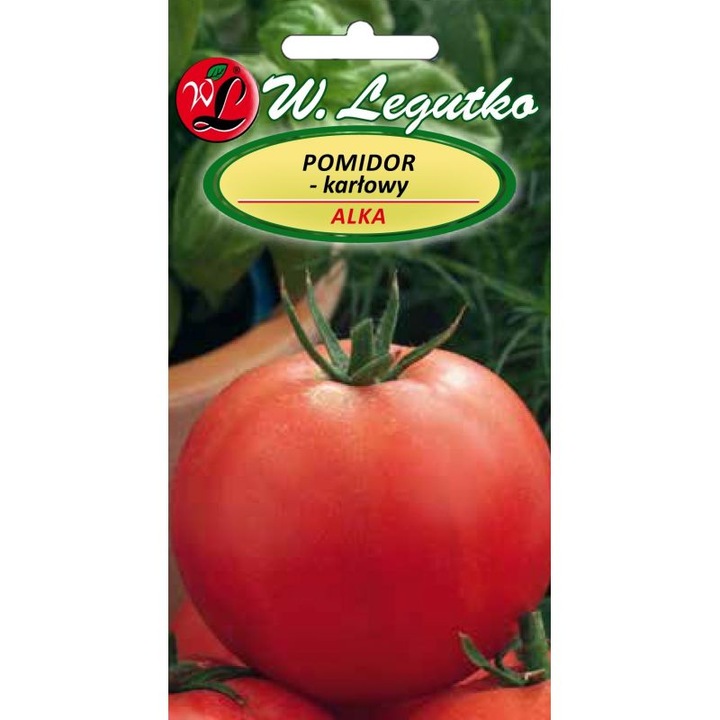 Seminte de legume, Seminte de tomate pitice Alka 0.5g, Legutko, fructe mari, partenocarpie, 0.01g, planta fructifera, calitate superioara, seminte premium, seminte de top