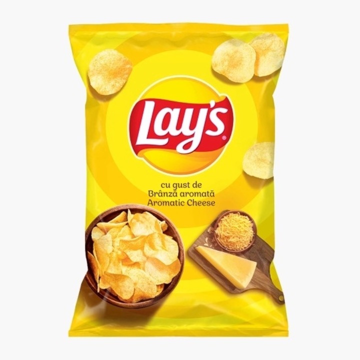 Chipsuri din cartofi cu branza aromata 125g