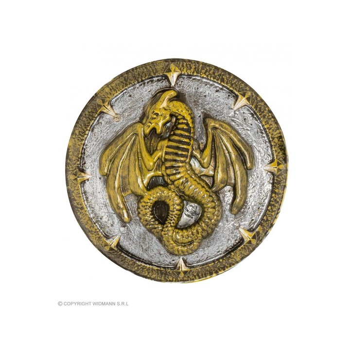 Widmann 421961 Sárkány pajzs fogantyúval 48 cm-es