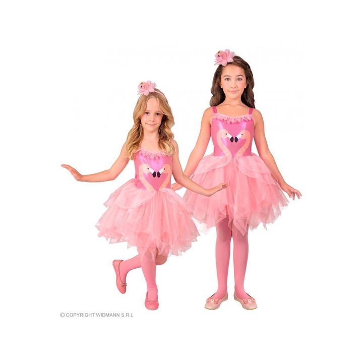 Widmann 258369 Flamingo lány jelmez 128-as méretben