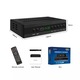 Tuner TV si Telecomanda, weirsuky®, HDMI, Ethernet, DVB-T2, HEVC, H.265, Full HD, Negru