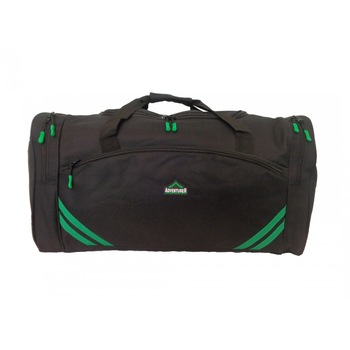 Geanta voiaj adventurer 3160 neagra cu dungi verzi Geanta voiaj adventurer 3160 neagra cu dungi verzi