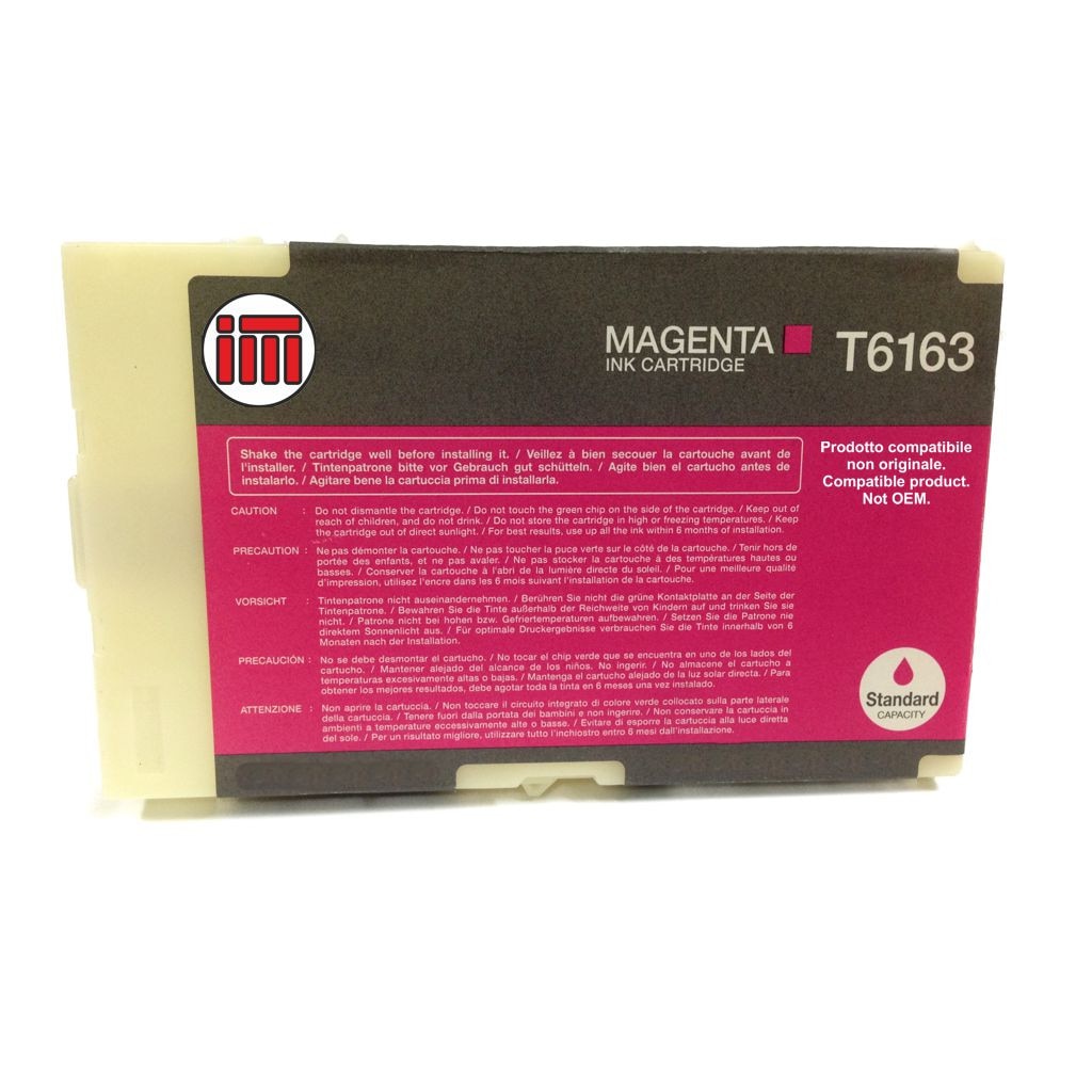 Cartus cerneala compatibil Epson - T6163 - Magenta
