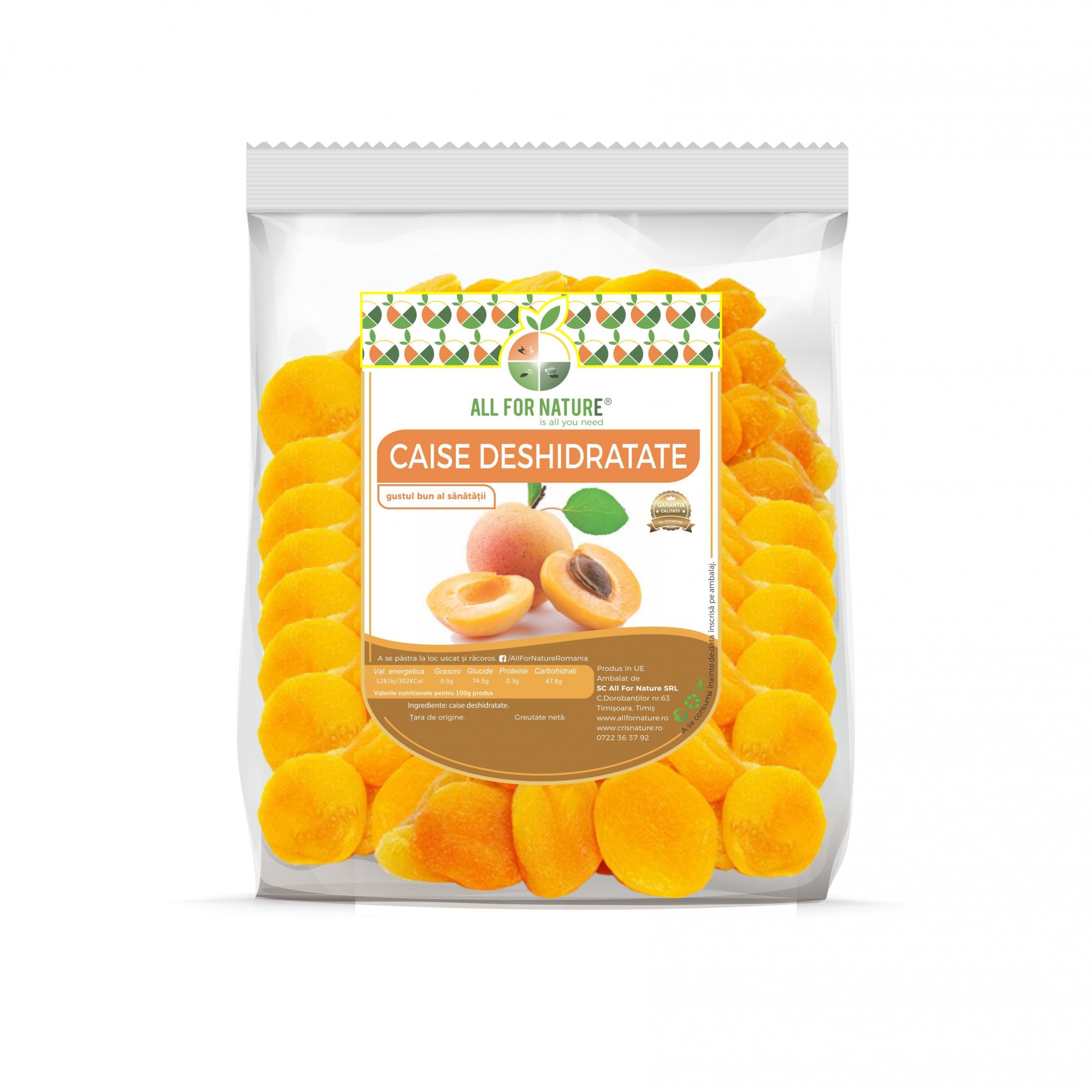Caise deshidratate - 300 g