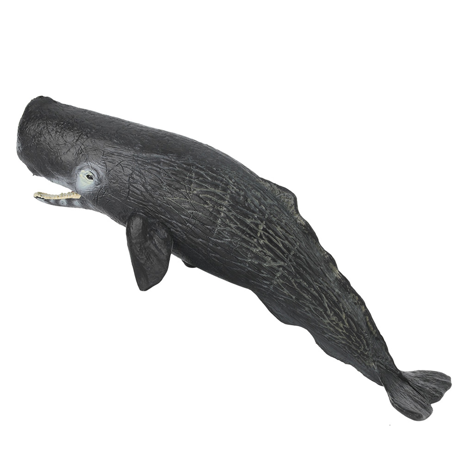 Figurina balena casalot Bizaical, plastic, 21x7.5x5cm, negru - eMAG.ro