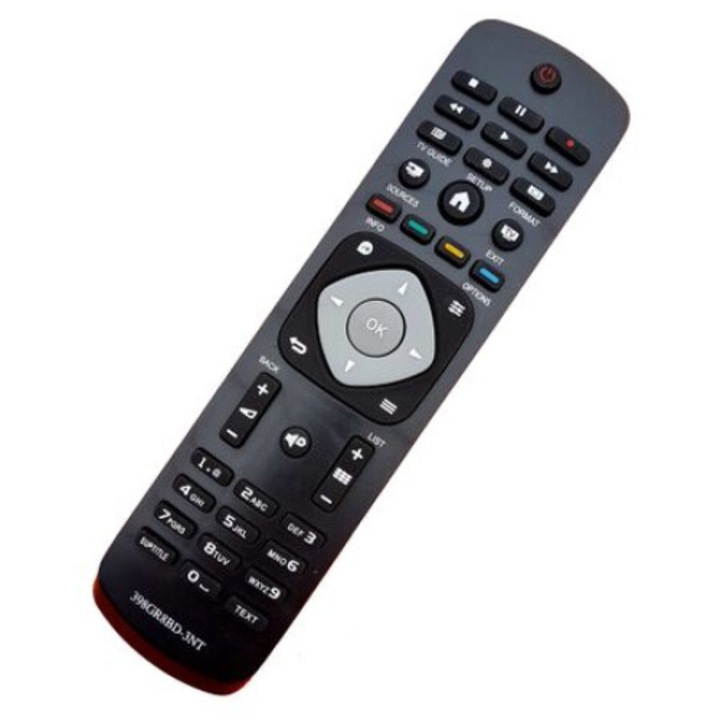 Távirányító LCD/LED-hez Philips 398GR8BD-3NT, Parasource®, fekete