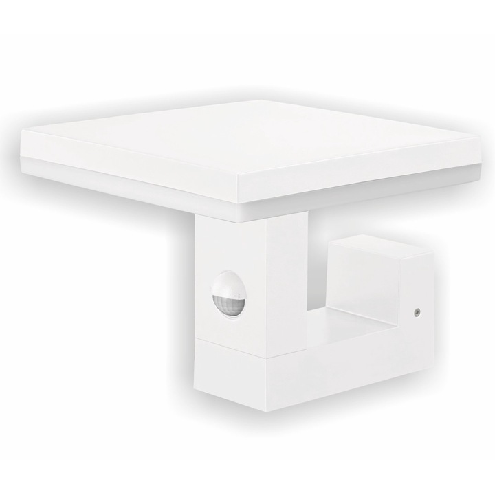 Aplica de exterior 15W 1200lm 4000K lumina naturala IP65 cu senzor de miscare