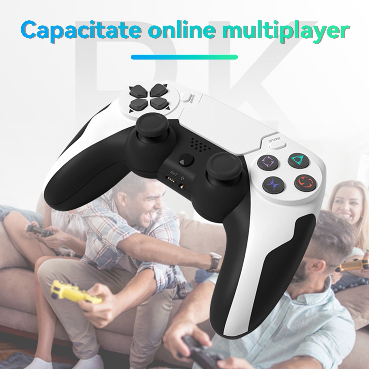 Ps4 Controller Emag Controller Wireless PS4, Tressino, Compatibil Cu PS3/PS4/PS4 Pro/PS4 ...