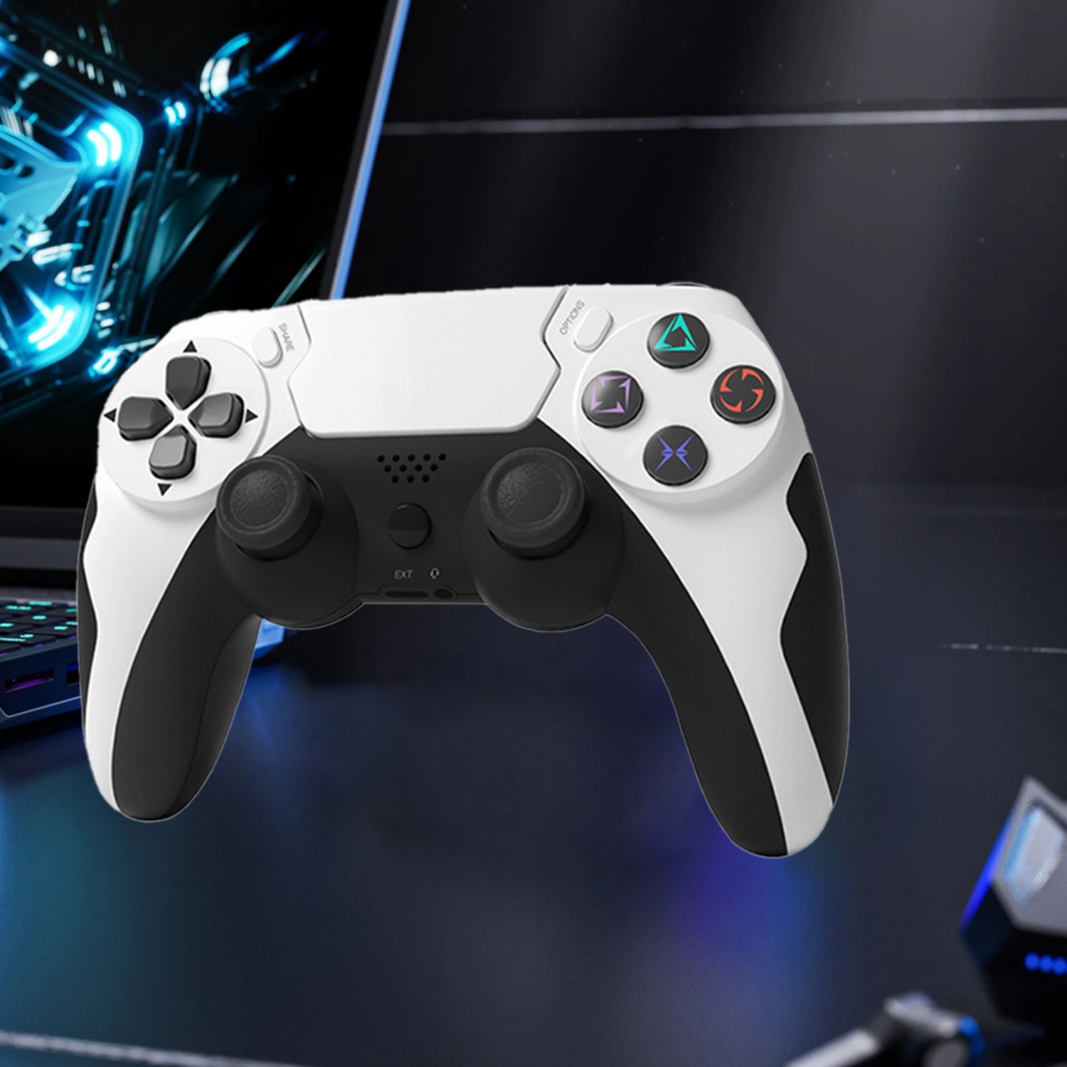 Ps4 Controller Emag Controller Wireless PS4, Tressino, Compatibil Cu PS3/PS4/PS4 Pro/PS4 ...