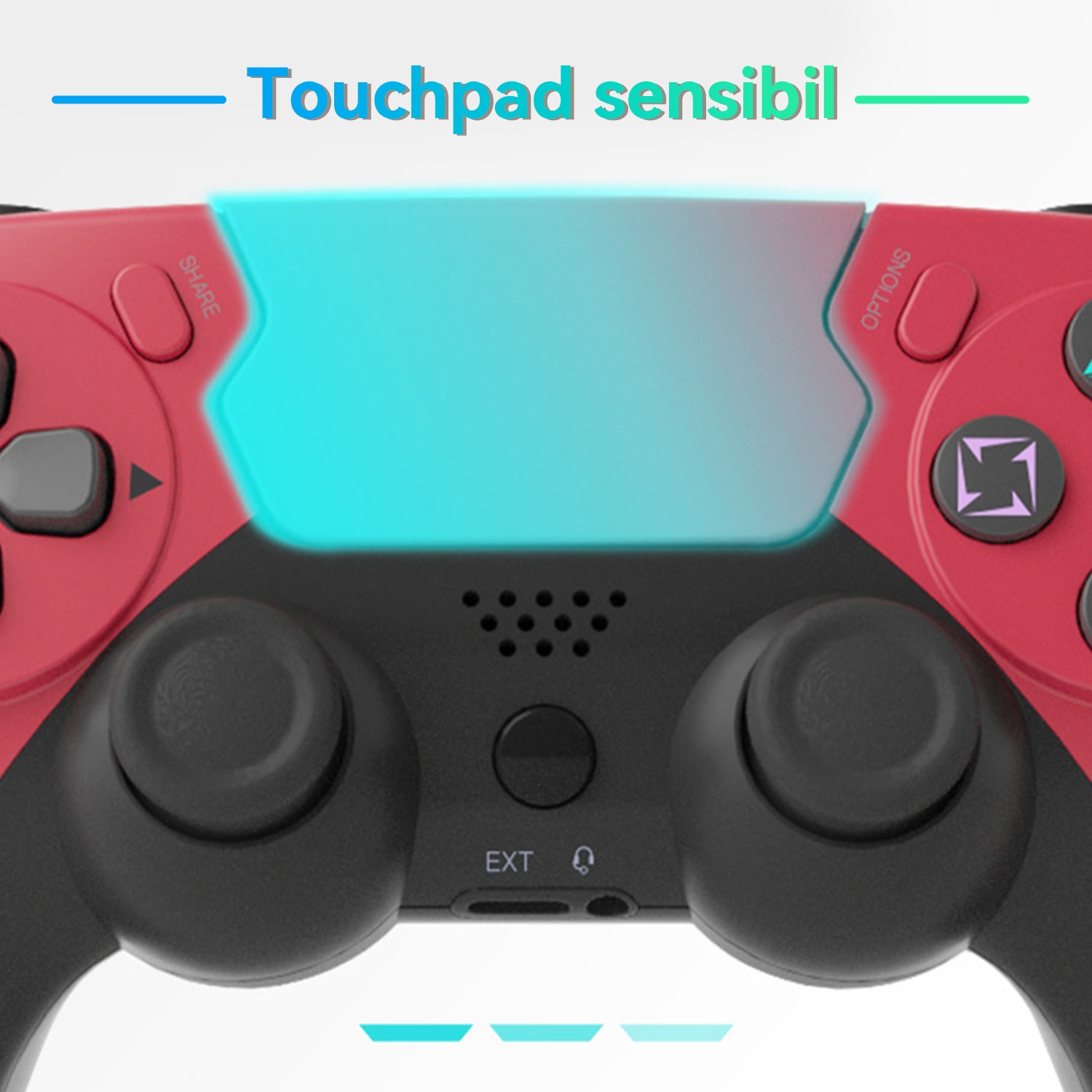 Ps4 Controller Emag Controller Wireless PS4, Tressino, Compatibil Cu PS3/PS4/PS4 Pro/PS4 ...