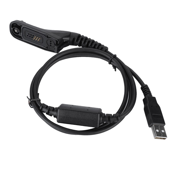 Кабел за програмиране Bizaical, USB, 100 см, черен, за Motorola XPR6550 / XPR7550 / DGP6150 / PMKN4012B