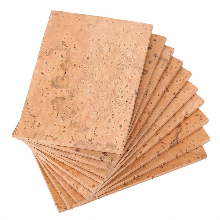 10 darabos szaxofon parafa dugó készlet, Bizaical, 60x40x2mm méretű, könnyű és tartós