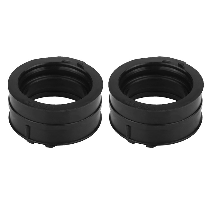 Set 2 bucati manson admisie carburator pentru Yamaha TDM 850, plastic, negru, 3cm x 6cm