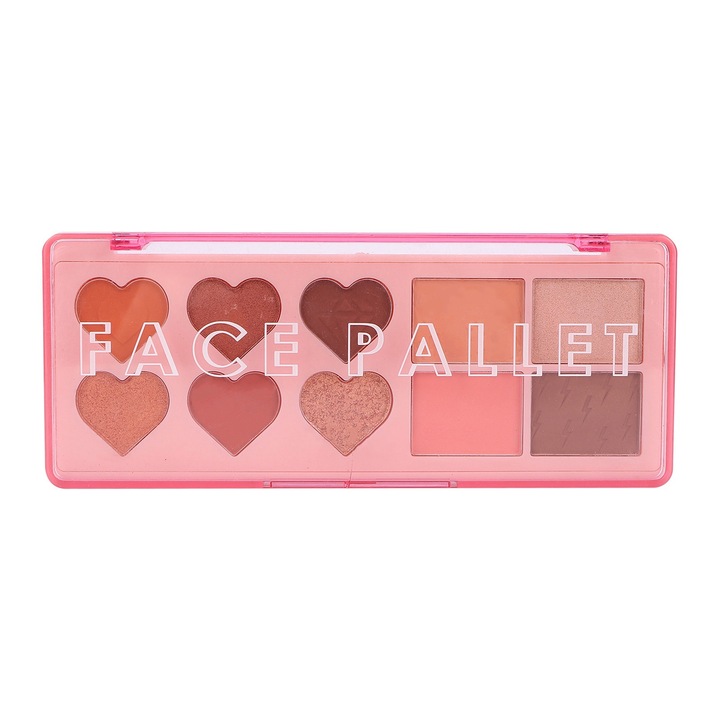 Pirosító Pirosító Sminkpaletta Kiemelés Hosszantartó Arcsmink Kozmetikai Paletta#1