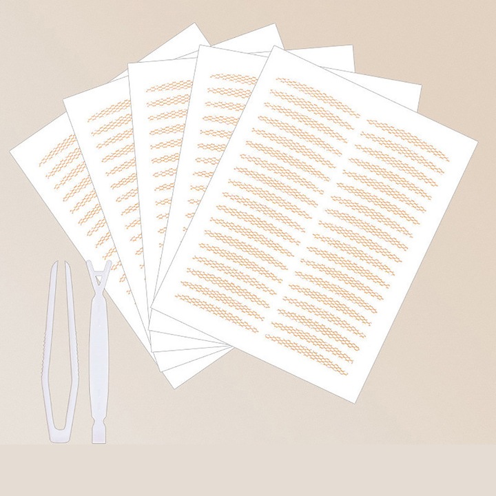 Szemhéjfesték, 624 darabos készlet, légáteresztő kialakítás, könnyen viselhető, többszínű