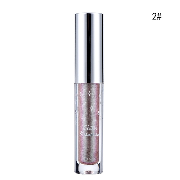 Csillámos folyékony szemhéjfesték, 3D metál hatás, 02 árnyalat