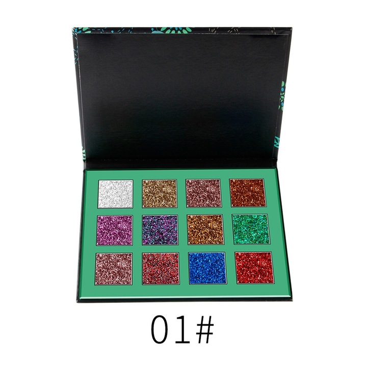 NICEFACE szemhéjfesték, 3 típus, vízálló, lágy textúrájú, 01