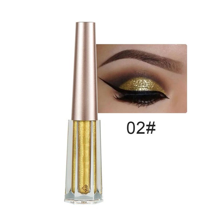 Folyékony szemhéjfesték, folyékony textúra, tartós