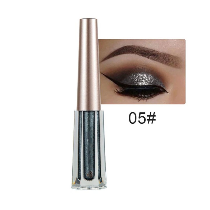 Csillogó folyékony szemhéjfesték, folyékony textúra, tartós