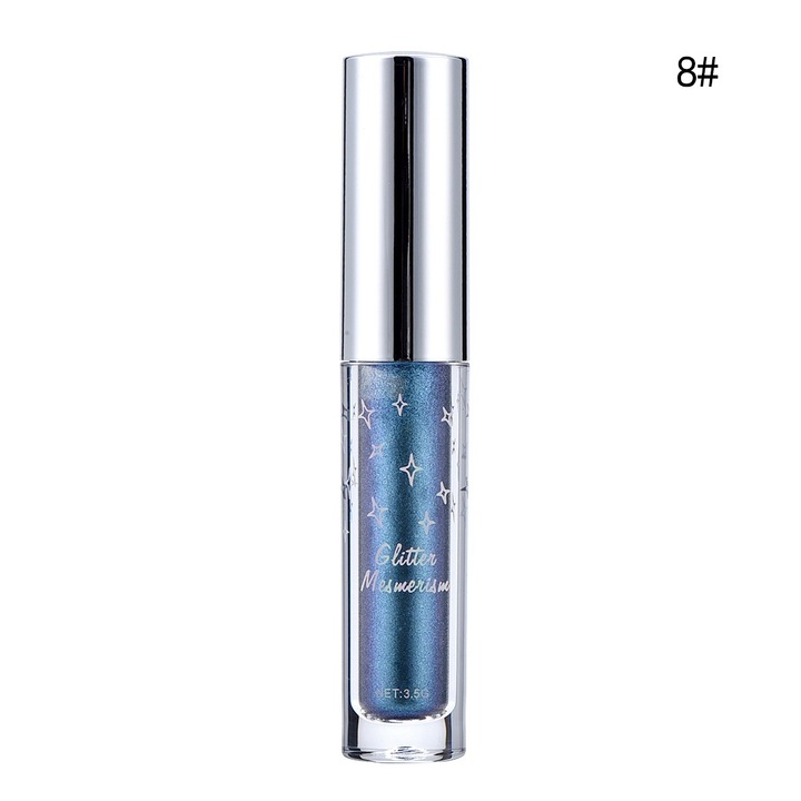 UCANBE 08 folyékony szemhéjfesték, 3D metál hatású, tartós, nem irritálja a szemet, 10ml