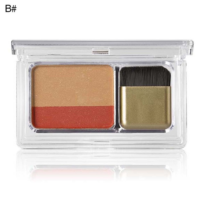 Matt szemhéjfesték, 2 színű, finom textúrájú