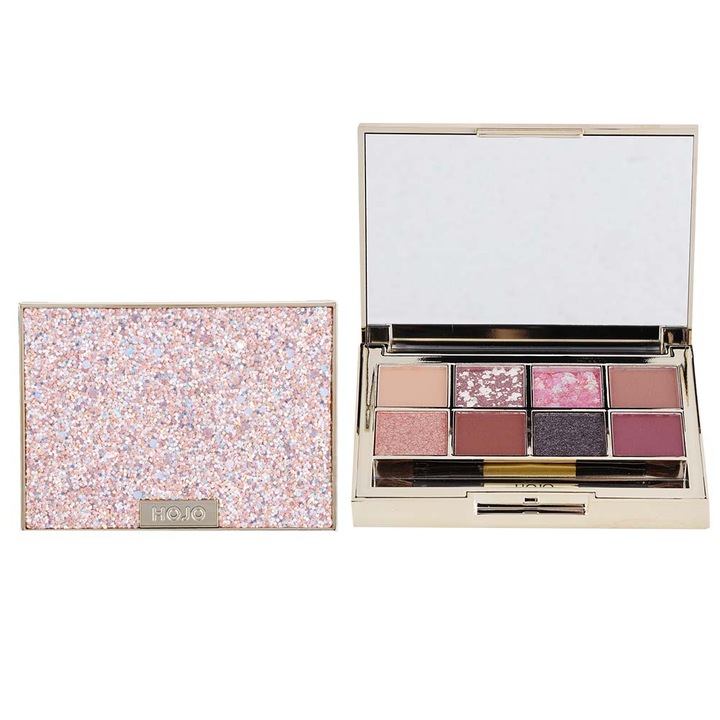 Matt és csillogó szemhéjfesték paletta, 8 színben, vízálló