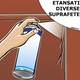 Spray De Etansare GREATON, Aplicare Prin Pulverizare, Protectie Suprafete Anti Apa, Impermeabil, Uscare Rapida, Ideal Pentru Metal, Burlane, Ciment, Gresie, Transparent, Cantitate 450 Ml