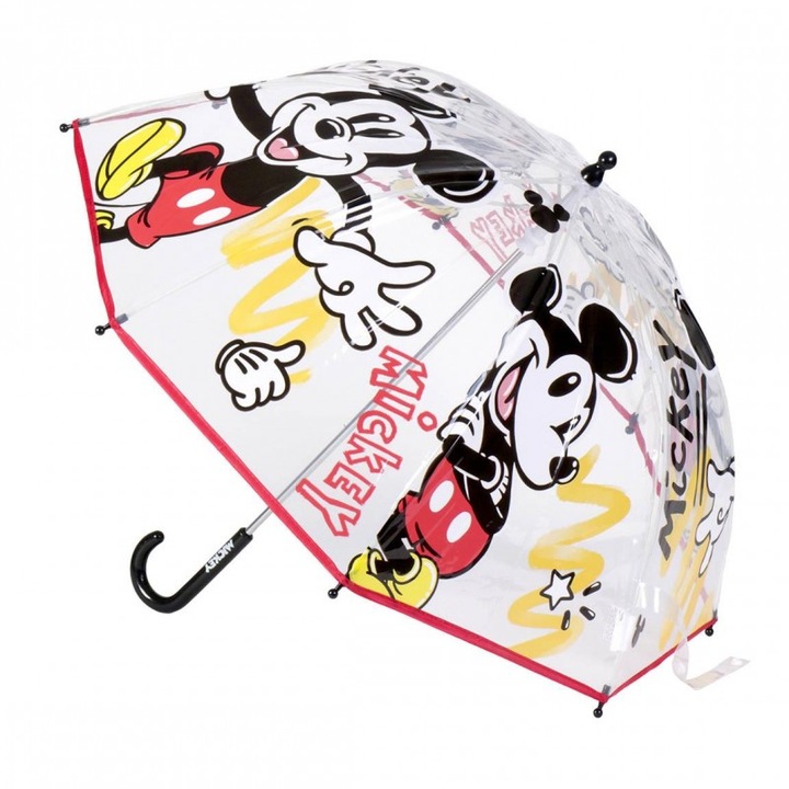 Poe Mickey Mouse buborékesernyő, 45 cm, többszínű
