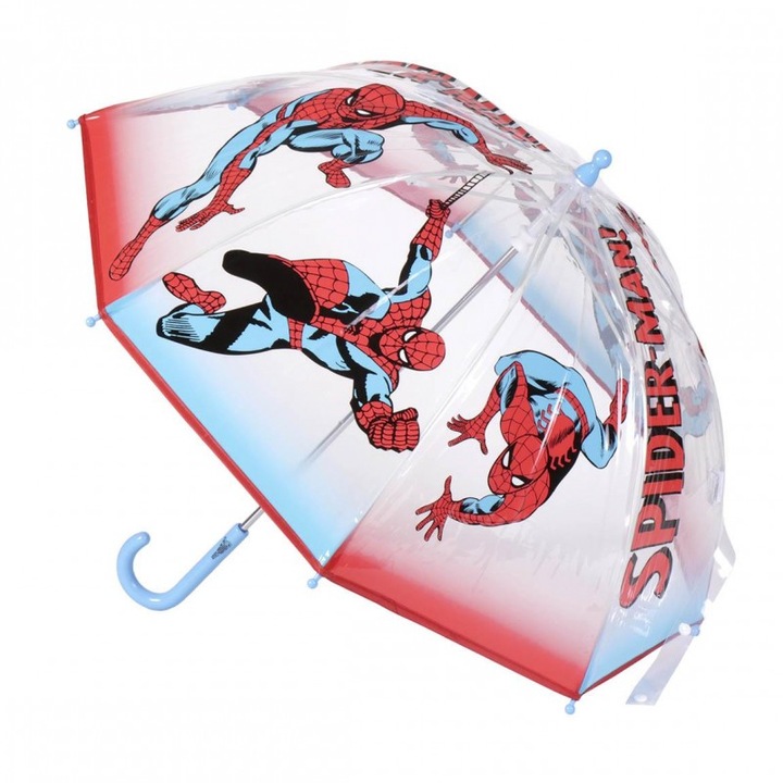 Чадър Poe Spiderman Bubble Umbrella, 45 см, многоцветен