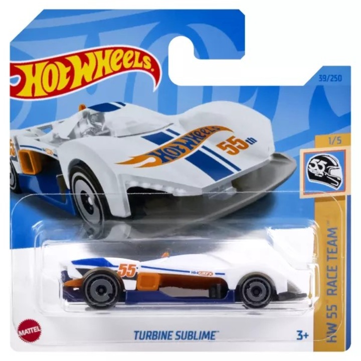 Masinuta Hot Wheels, Turbine Sublime, Alb, 1:64