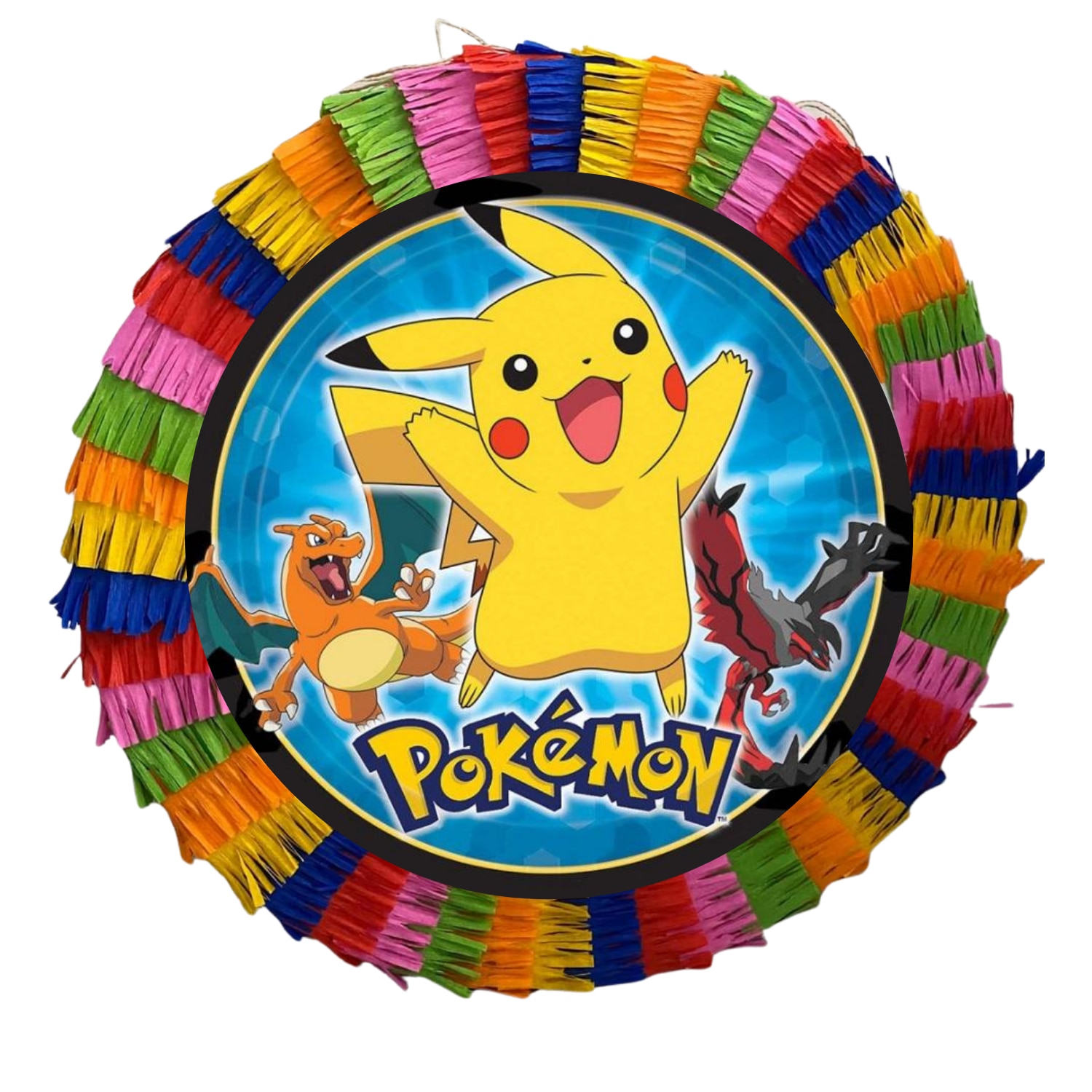 Pinata pentru petreceri, 35 cm, multicolora, model Pokemon Pikachu ...