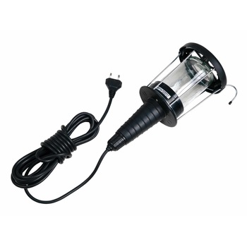 Lampa portabila (cauciuc + sticla), E27, max 60W, cablu 5M Lampa portabila (cauciuc + sticla), E27, max 60W, cablu 5M