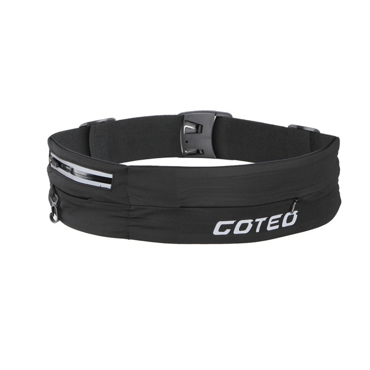 Sporttáska, Goteo, nagy kapacitású, állítható méret, fekete, 4,90"x10,00"