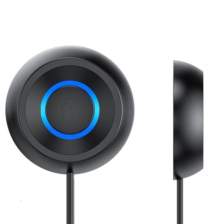 Comutator desktop, buton ON/OFF, Led, Gaming, cablu 1.8 m, Negru, Oprire-Pornire PC