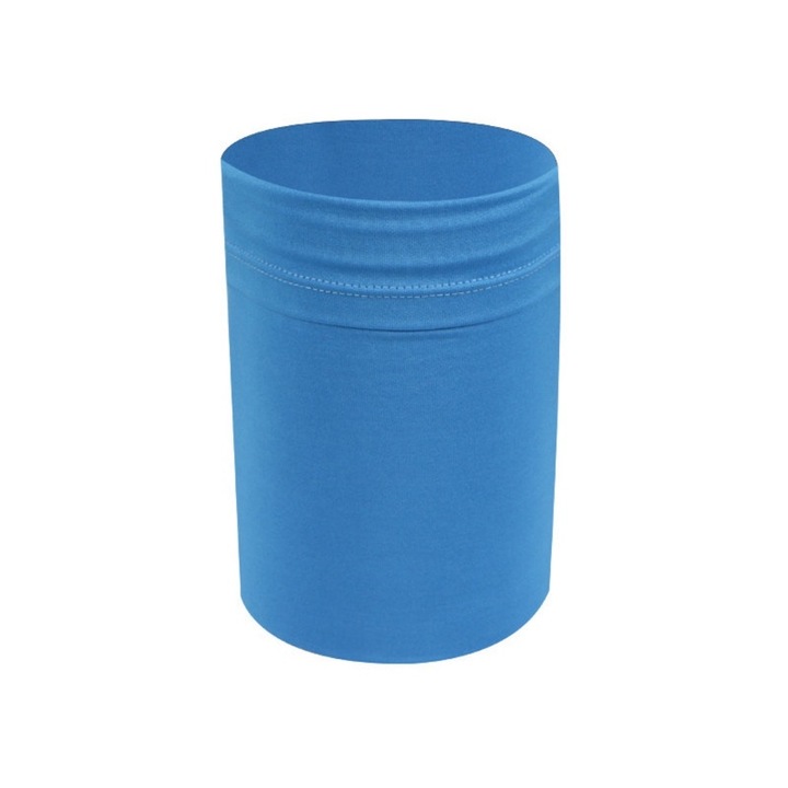 Sporttáska, karhoz, 12,5x15 cm, poliészter/elasztán, kék, telefonhoz és kártyákhoz