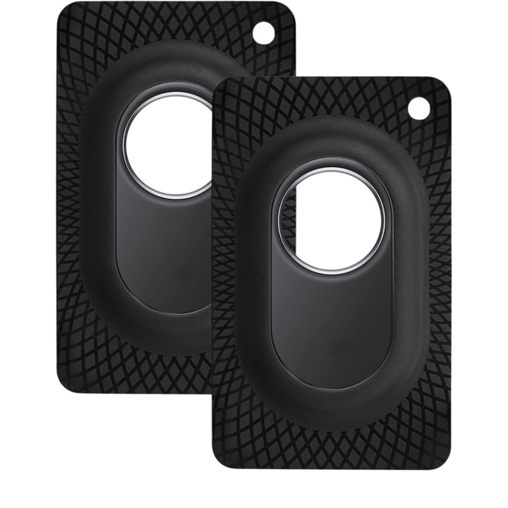 Set 2 huse protective din silicon pentru Samsung Tag 2, design subtire, usor, negru