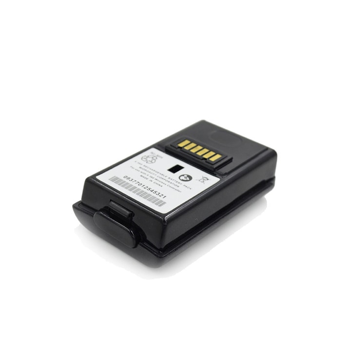 AjieQaQ gamepad akkumulátor, 4800 mAh, fekete, Xbox 360-hoz