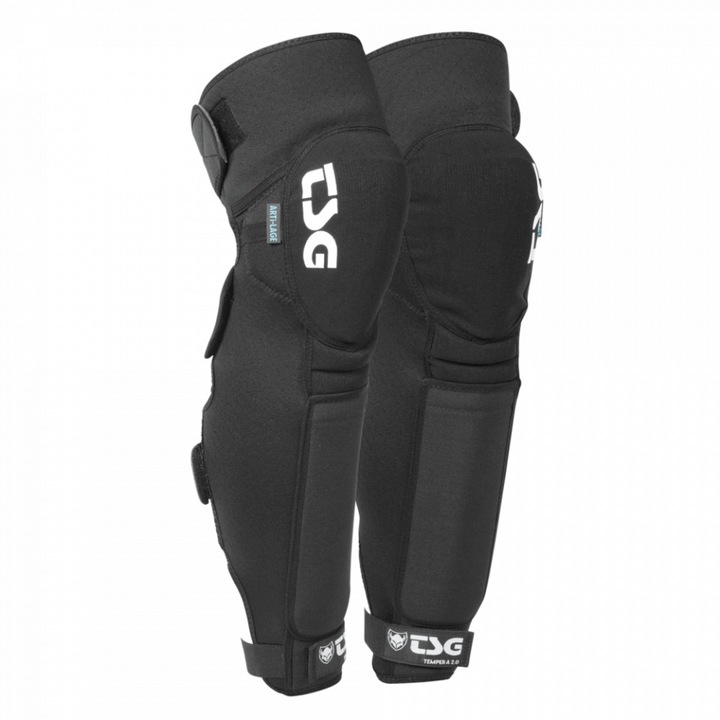 Genunchiere downhill/Protectie genunchi tibie TSG Temper A 2.0 – negre (Marime: L)