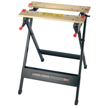 Banc de lucru Black & Decker WM301, H=760MM; L x l: 610mm x 341mm; max 160 kg Banc de lucru Black & Decker WM301, H=760MM; L x l: 610mm x 341mm; max 160 kg