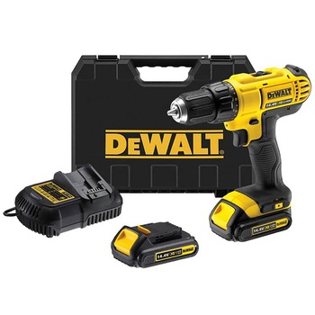 Masina compacta de gaurit/insurubat 14,4 V, DCD731C2, DeWalt, XR Li-Ion, 2 Acc x 1.3Ah, Valiza Depozitare Masina compacta de gaurit/insurubat 14,4 V, DCD731C2, DeWalt, XR Li-Ion, 2 Acc x 1.3Ah, Valiza Depozitare