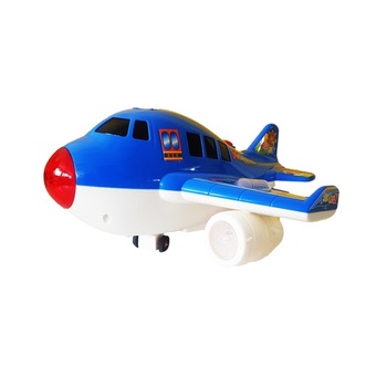 Avion de jucarie pentru copii AIRBUS, albastru Avion de jucarie pentru copii AIRBUS, albastru