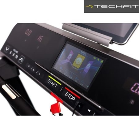 Banda Alergare Electrica TECHFIT Nova 3i, Tableta integrata, Greutate utilizator: 130 kg, Touchscreen, Conectivitate Internet, Difuzoare Hi-Fi, Usb, Mp3, Inclinatie: 15%