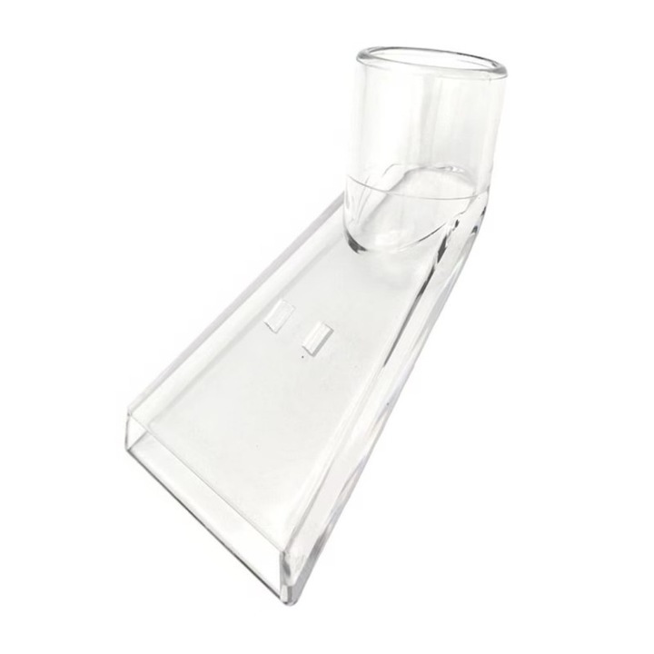 Cap de aspirator transparent Ronyes, 3,8cm, compatibil cu aspiratoare umede si uscate