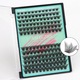 Set 144 Gene False Smoc Negru Mat 14x1.5cm D Curl