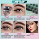 Set 144 Gene False Smoc Negru Mat 14x1.5cm D Curl