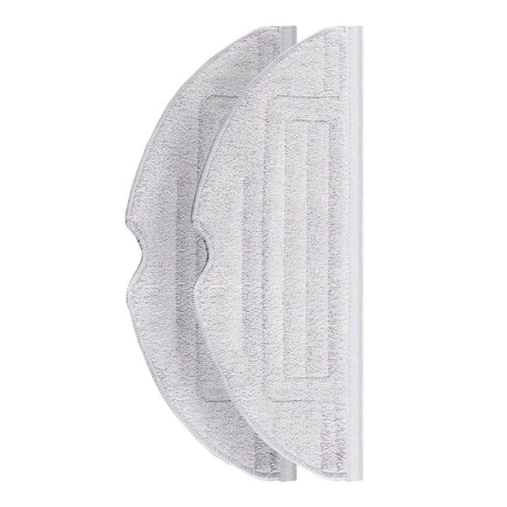 Set de 2 carpe de praf Ronyes, gri, pentru aspirator robot