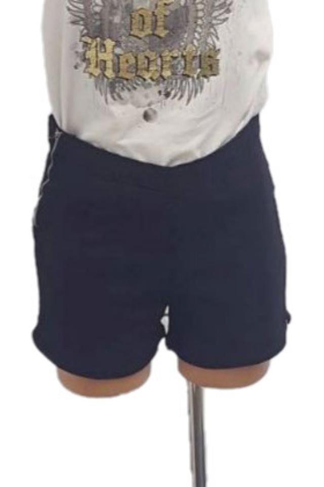 Pantaloni scurti, Sisters Point, Negru, M, 66x86x31cm